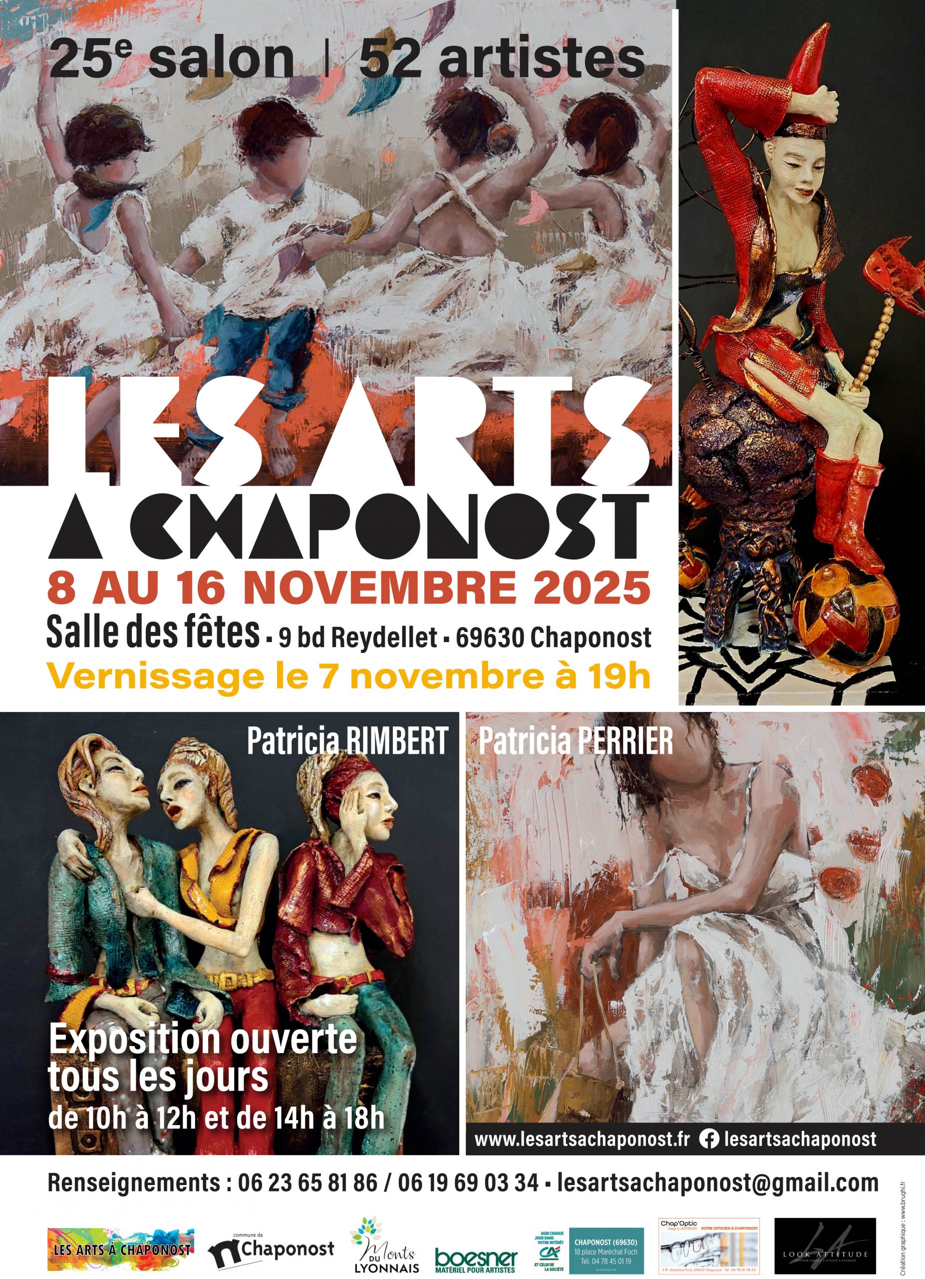 LES ARTS DE CHAPONOST 2025_AFFICHE A3_HDValide.indd Salon 2025